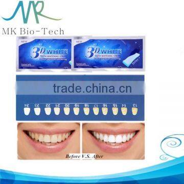 3D Teeth whitening strips Dental whitening strips foam teeth whitening strips