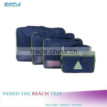 Set-4 Commercial Travel 210D Polyester Fabric Storage Bag For Organization