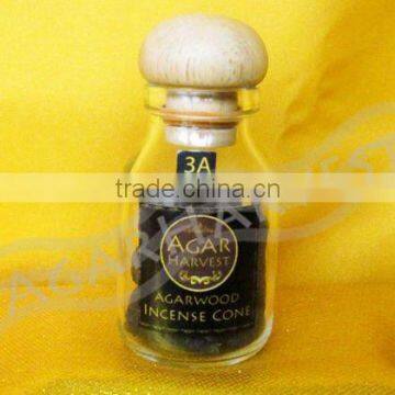 Agarwood-Aloeswood-Eaglewood-Oud-Oudh-Gaharu-Jinkoh-Chen Xiang-Calambac-Bois d'aigle-Adlerholz [Incense Cone] (3A Grade)