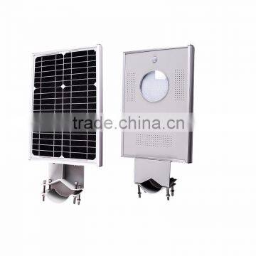 10w ip65 waterproof outdoor all in one solar led street light