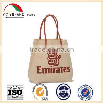 Custom Design Jute Shopping Bag