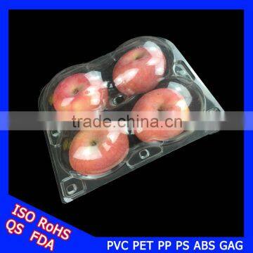 2016 New Clear Plastic Apple Containers