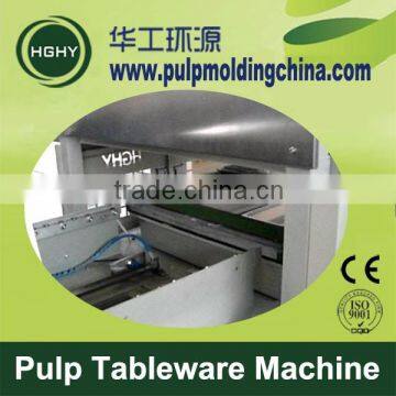 HGHY Fully Automatic Biodegradable Bagasse Lunch Box Machine photo-6
