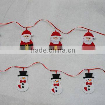 low price Xmas felt garland