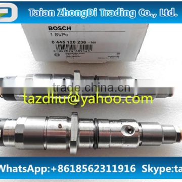 Genuine common rail Injector 0445120236 0445120125 for 4939061, 4940170 5263308