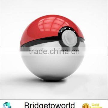 New Arrival For Pokemon Go Game Cosplay Power Bank 12000 mAh Pokeball Mobile Charger