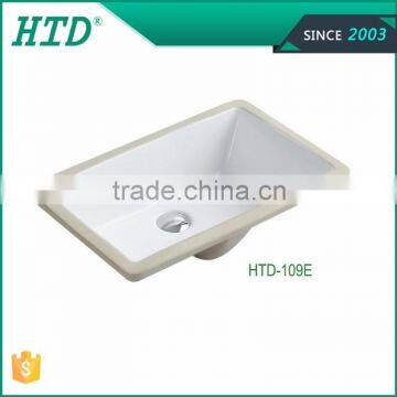 HTD-109E portable ceramic under counter wash basin