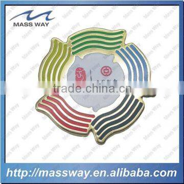 Wholesale Custom Printing Colors Umbrella Shape Lapel Pin Badges photo-6