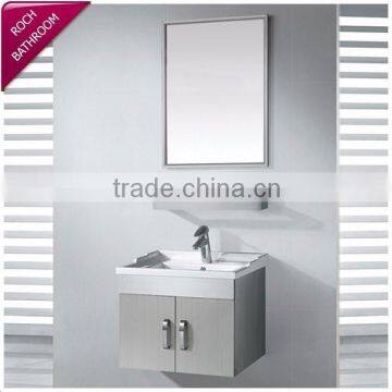 ROCH 780 New Design Cheap Stainless Steel Cabinet Bathroom Hotel used Bathroom Furniture