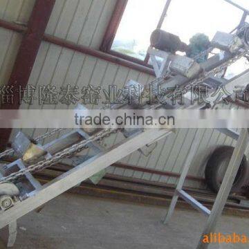 Sodium Silicate And Ceramic Frit Glass Bucket Digging Conveyor Machine