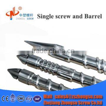 Bimetallic injection screw & barrel for epoxy glue injection moulding machine