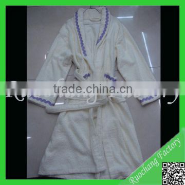 Promotional hotel bath robe&cotton chenille bathrobes&bath robe for women