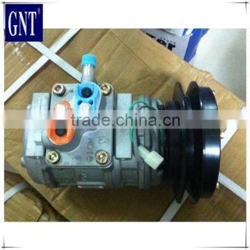 low price air compressor PC200-6 6D102 20Y-979-D380 10PA15C 24V for excavator