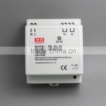 CE RoHS Approved 45W 15V DIN Rail High Voltage Switching Power Supply DR-45-15 photo-2