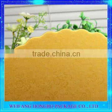 2mm Thickness Gold Scalloped 26 Inch Cake Base photo-2