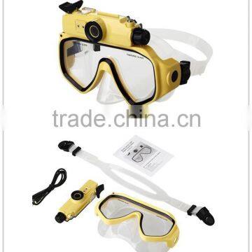 Underwater Diving Face Mask Camera Waterproof Dive Mask