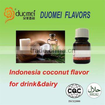 New Arrival Indonesia coconut drink&dairy flavours/flavors/essences, young coconut water flavors