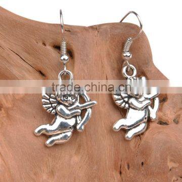 Restro Style Drop Cupid Pattern Earring for Women