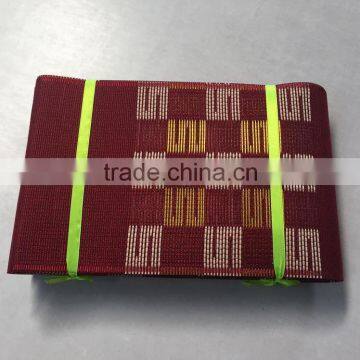 fashion design nigeria hot sale aso oke headtie wedding dress seamless head wrap