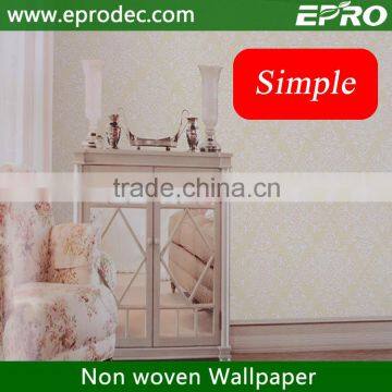 Hot selling non woven modern decorative wallpaper