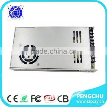 High voltage LED single output 12v 25A 300w power adapter