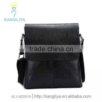 Genuine leather handbag man fashion cross body bag factory specialty of various bags