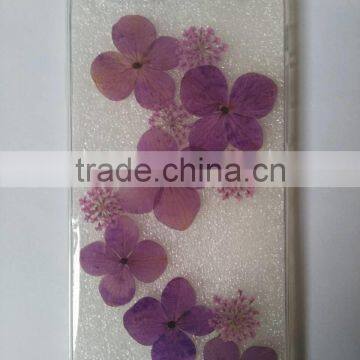 Wholesale Factory Price Dry Pressed Flower Case Natural Fresh Real Flower Designed Phone Case for Smartphone photo-2