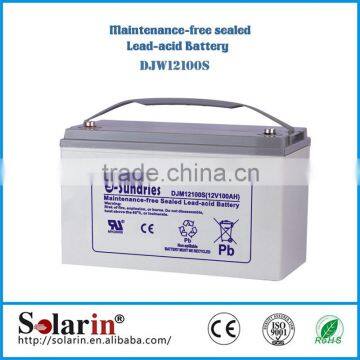 CE/IEC/TUV/UL Deep Cycle Lea-acid Battery photo-4