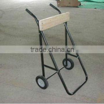 folding outboard motor cart