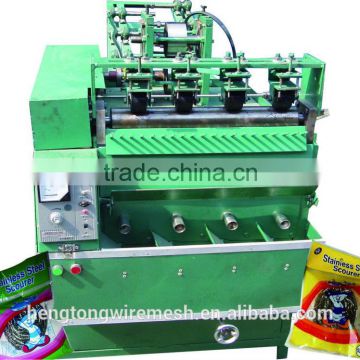 Shandong HT hot sale steel scourer machine for kitchen