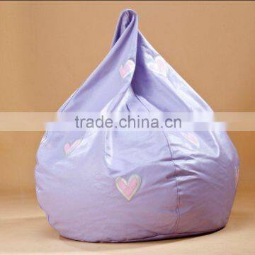 PU Leather PVC Leather Teardrop Beanbag