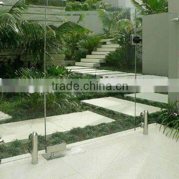 Stainless Steel frameless pool fence