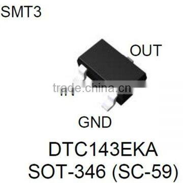 DTC143EKA NPN 100mA 50V Digital Transistors (Bias Resistor Built-in Transistors)