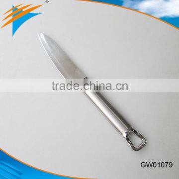 Stainless steel handle fruit and vegetable knife