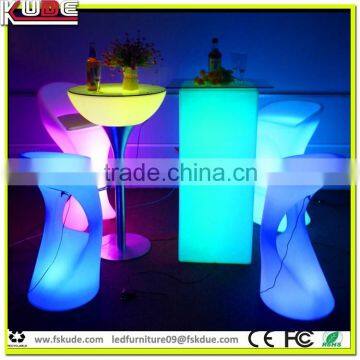 Cheap Battery Rechargeable Outdoor Acrylic Led Furniture
