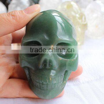 Natural Rock Green Aventurine Skull photo-3
