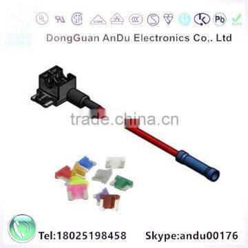 mini size auto fuse adapter (flat foot)