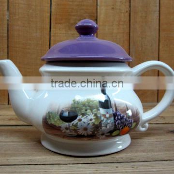 Wholesale ceramic coffee water tea pot