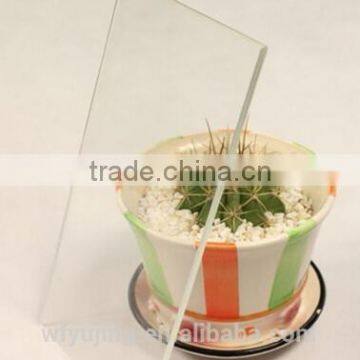 Clear and Ultra Clear Sheet Glass for frames