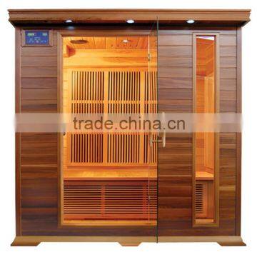 Factory Price Red Sauna,Infrared Sauna with Carbon Nano Heater