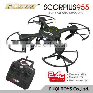 AF955 four CH six axis gps drone with hd camera