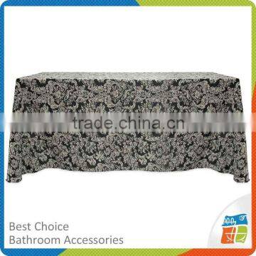 Hot Sale Two-toned Jacquard Damask Fabric Tablecloth photo-2