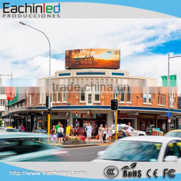 P8 large led screen outdoor pillar led display for commercial advertisement in the side of high road