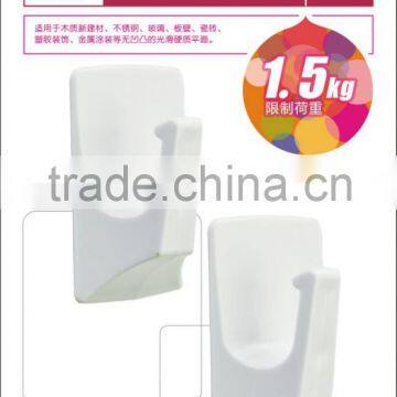 Plastic short hook hanger adhesive hooker