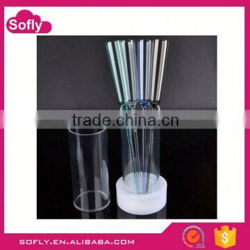 Home Perspex Plastic Glassware, Tumbler With Straw, Plastic Tumbler Cups