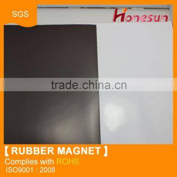 A4x0.5mm flexible rubber magnet magnetic sheet