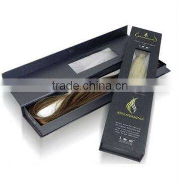 customized hair weave packaging box wholesale
