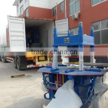 manual interlock brick machine/high-pressure brick press 850 interlocks making machine