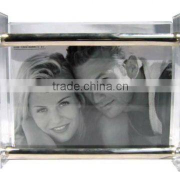 arrival crystal glass picture Frame, crystal glass Photo Frame,crystal glass image Frame(R-1155