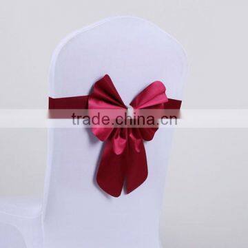 Fancy Wedding Decoration Chair Bow For Chair Cover